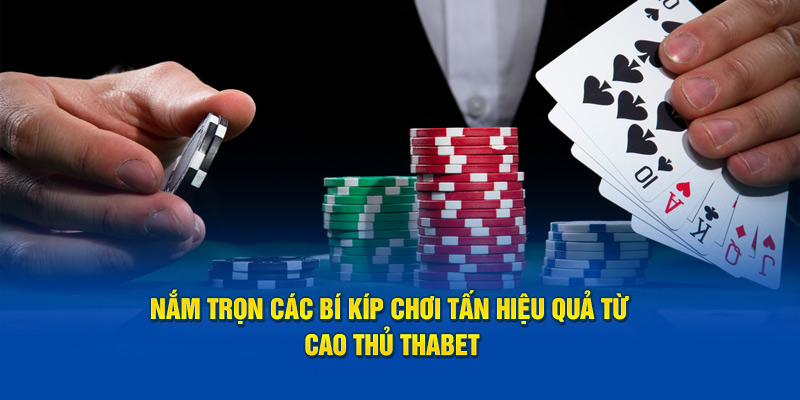 Nắm trọn các bí kíp chơi tấn hiểu quả từ cao thủ Thabet